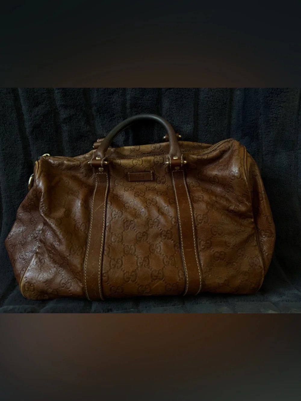 Gucci Guccissima Joy Boston Bag - Picture 1 of 11